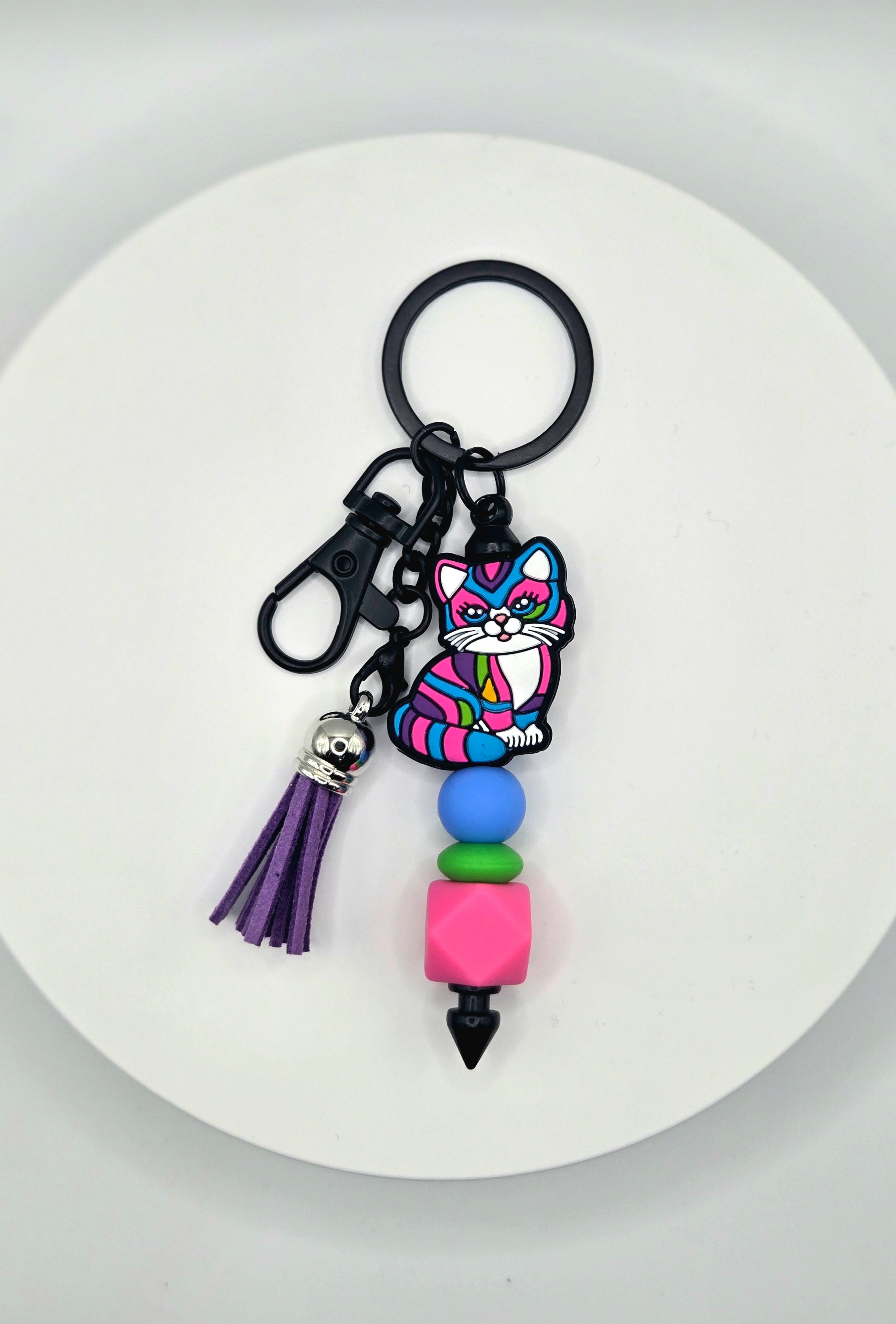 Beaded Animal Keychains