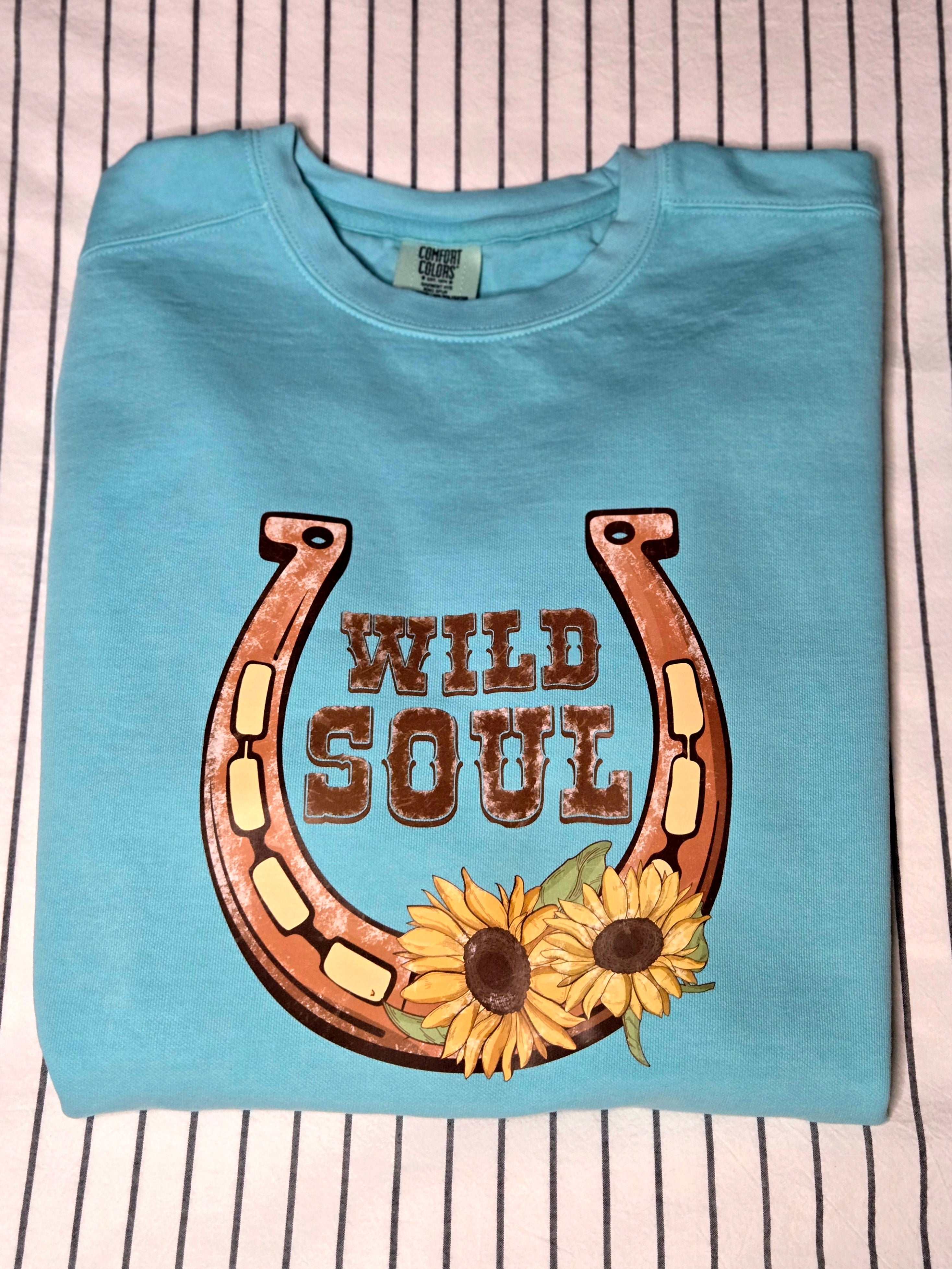 Women's "Wild soul" crewneck
