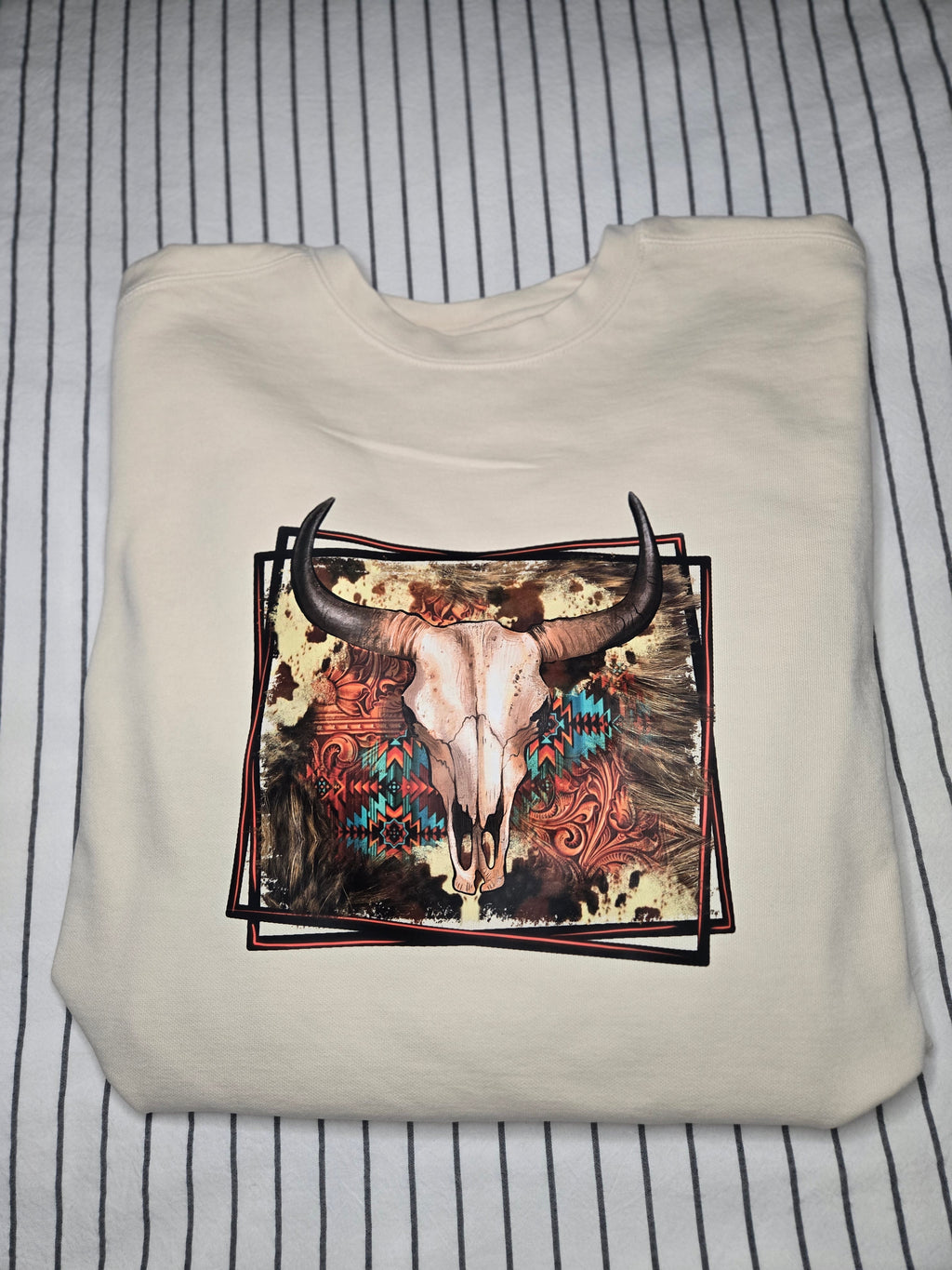 Women's Western crewneck