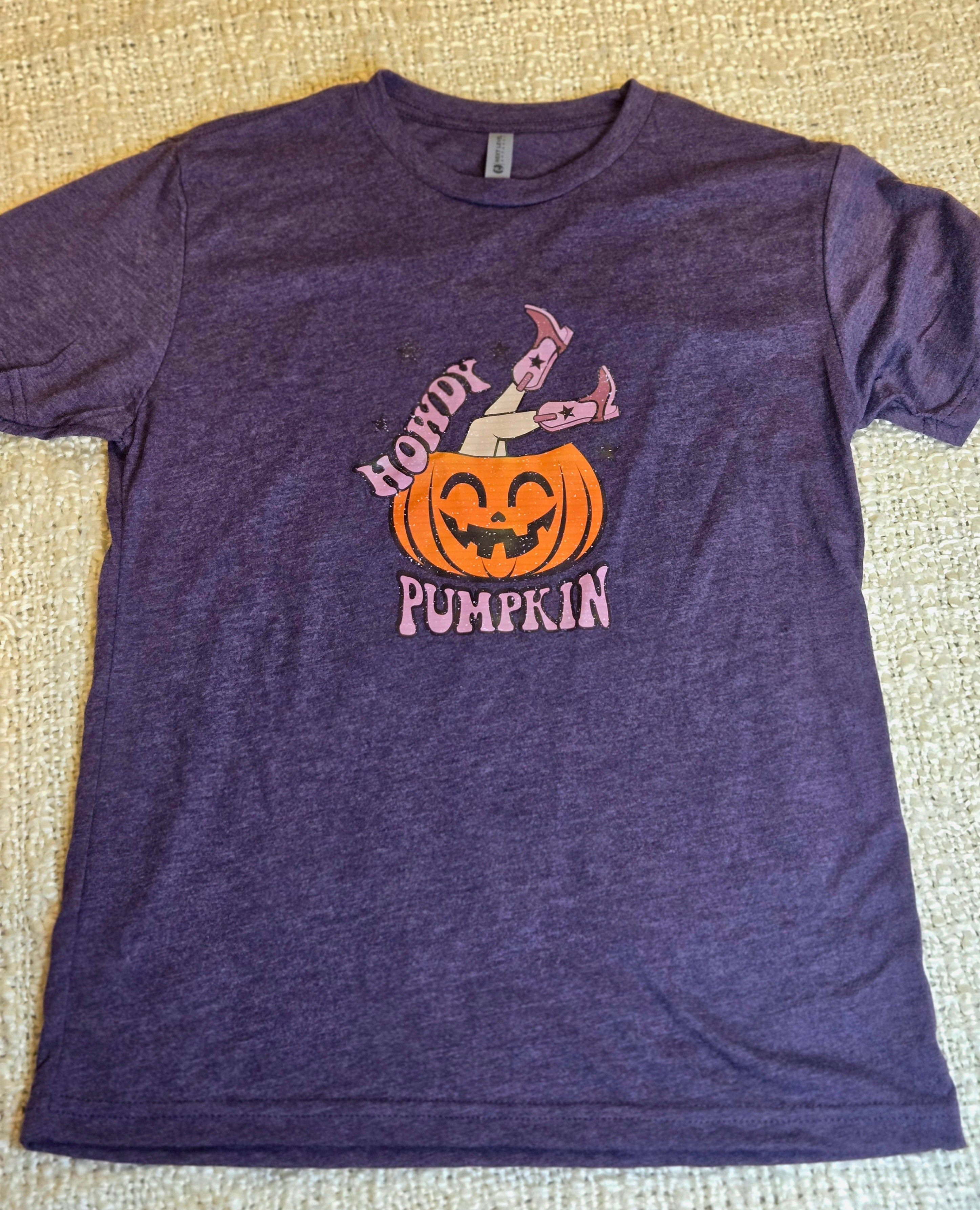 "Howdy pumpkin" Women's tee