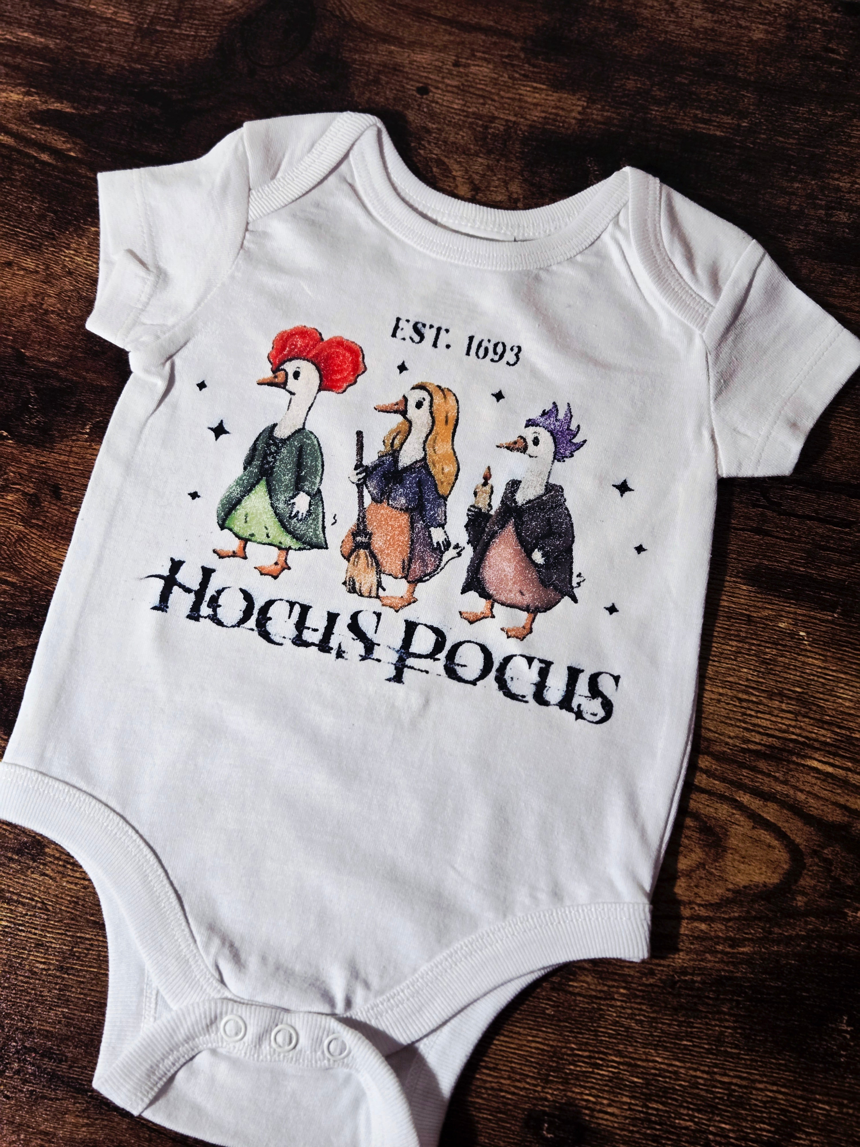 "Hocus Pocus" Halloween Onesie