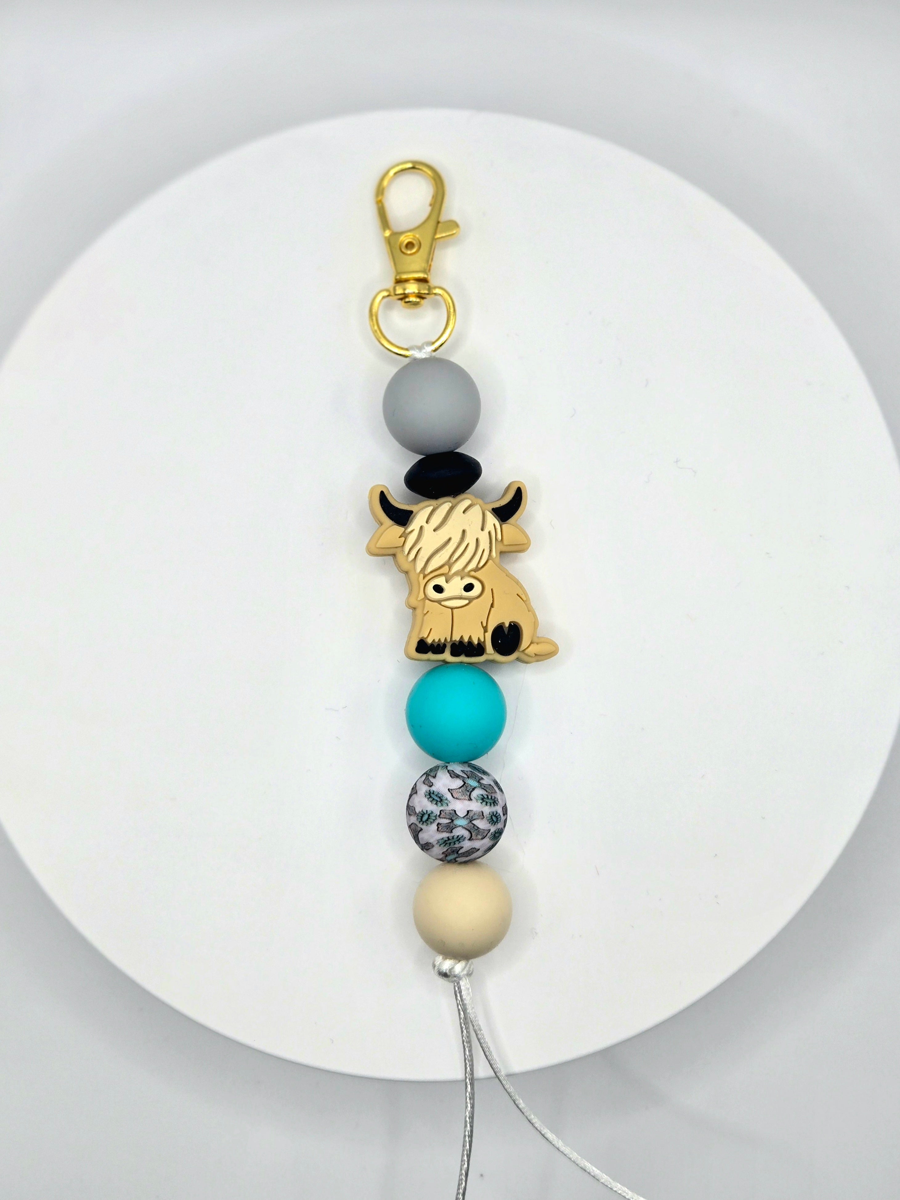 Beaded Animal Keychains