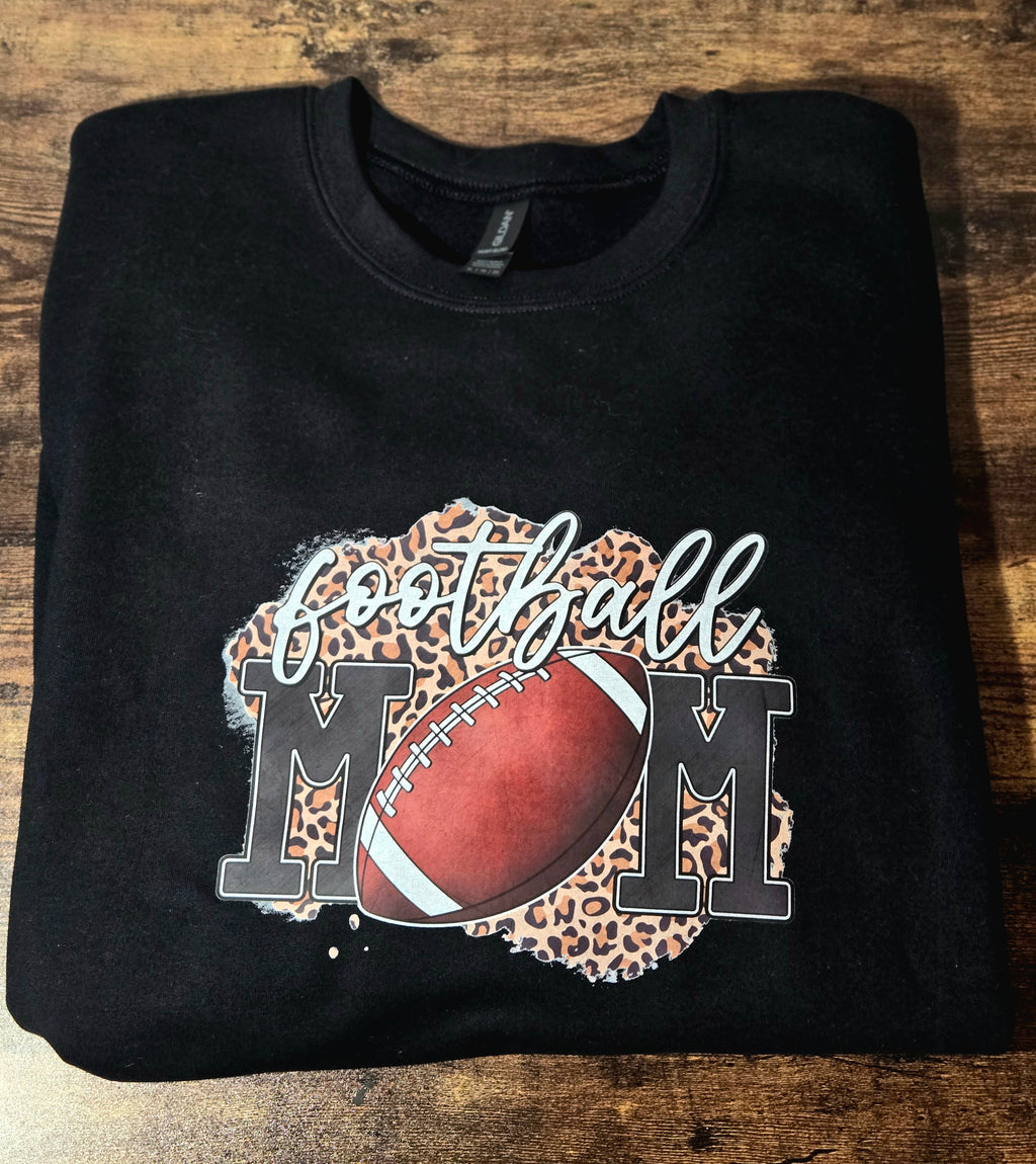 "Football mom" Women's crewneck