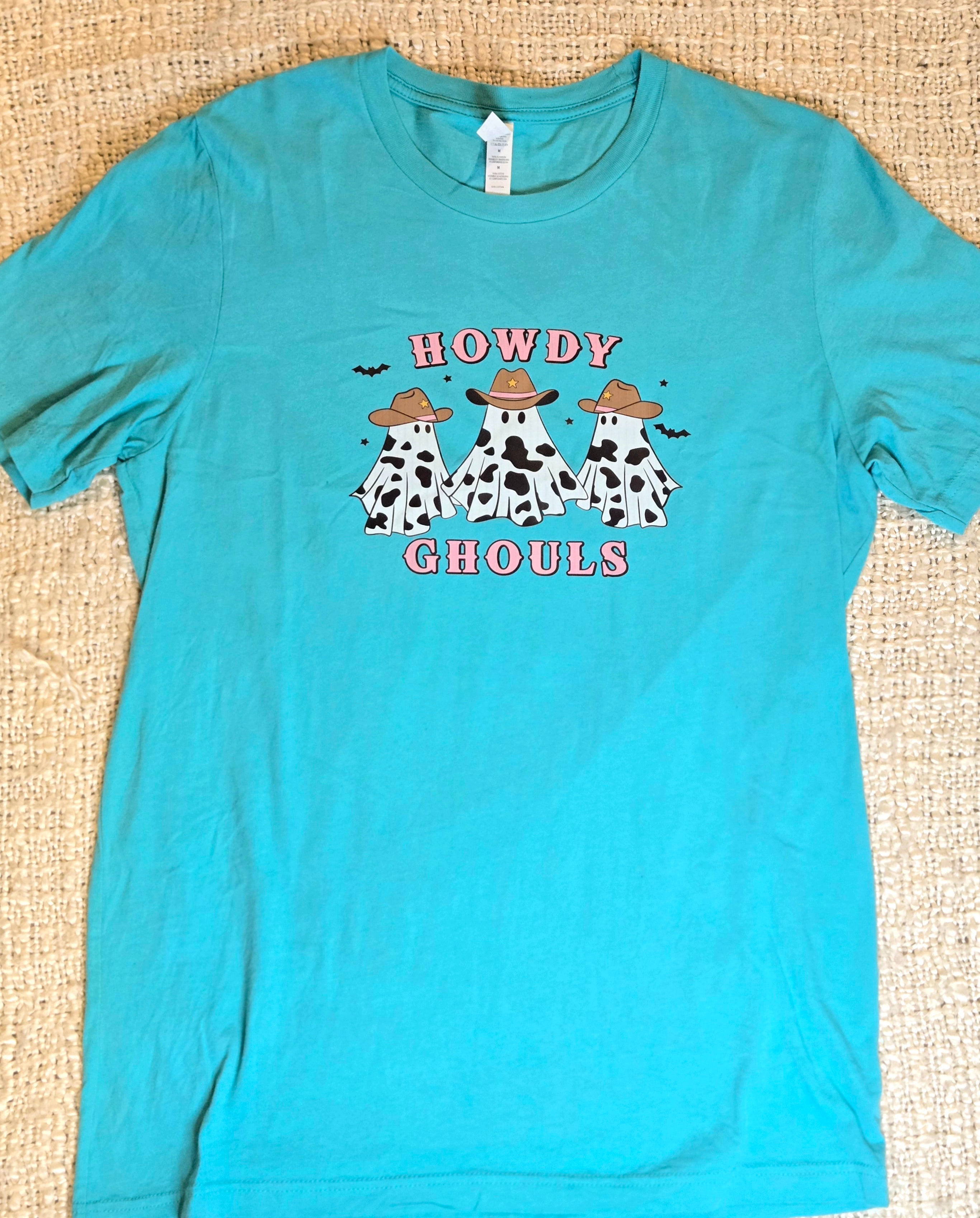 "Howdy Ghouls" Women's tee