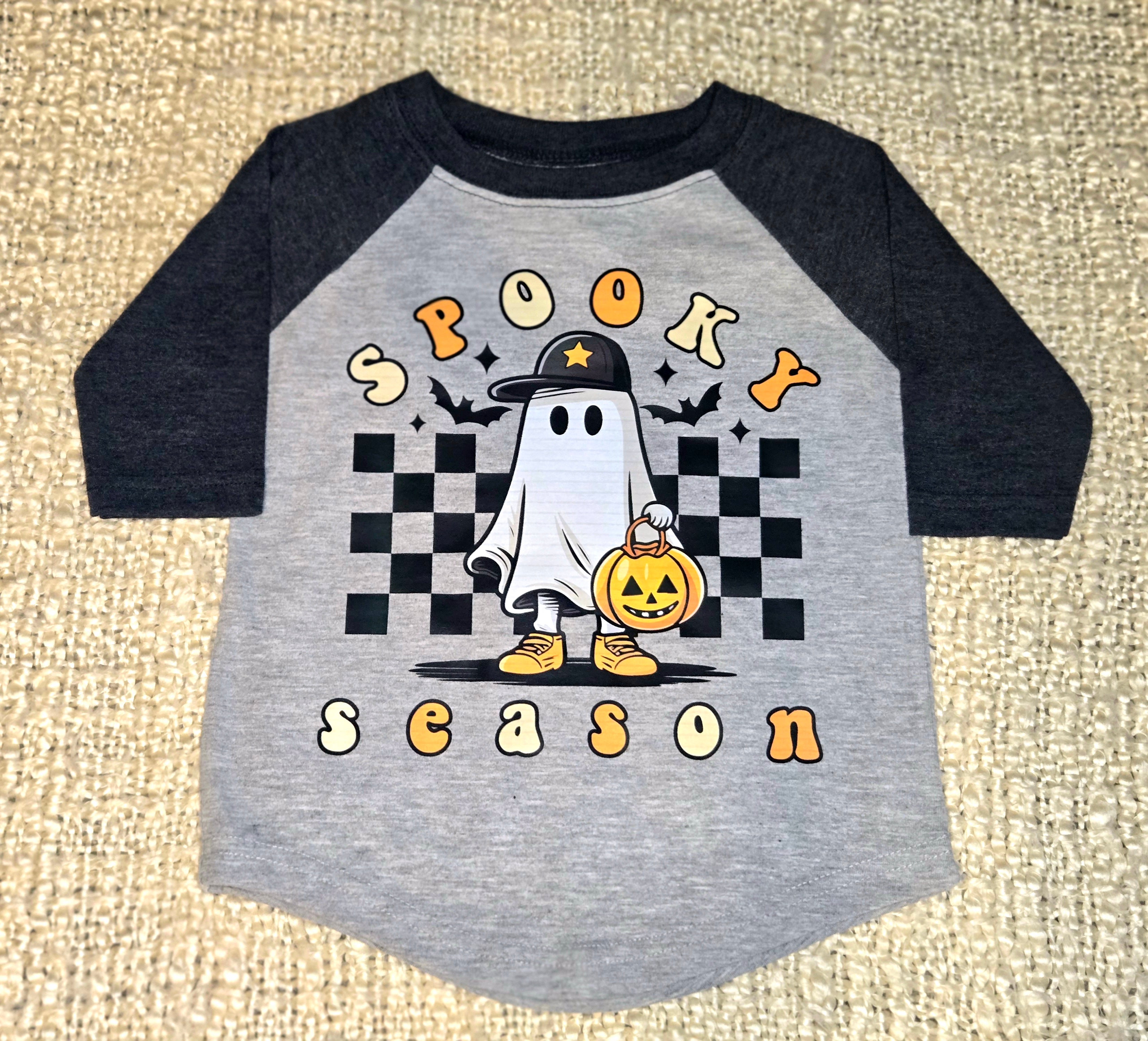 "Spooky season" toddler tee