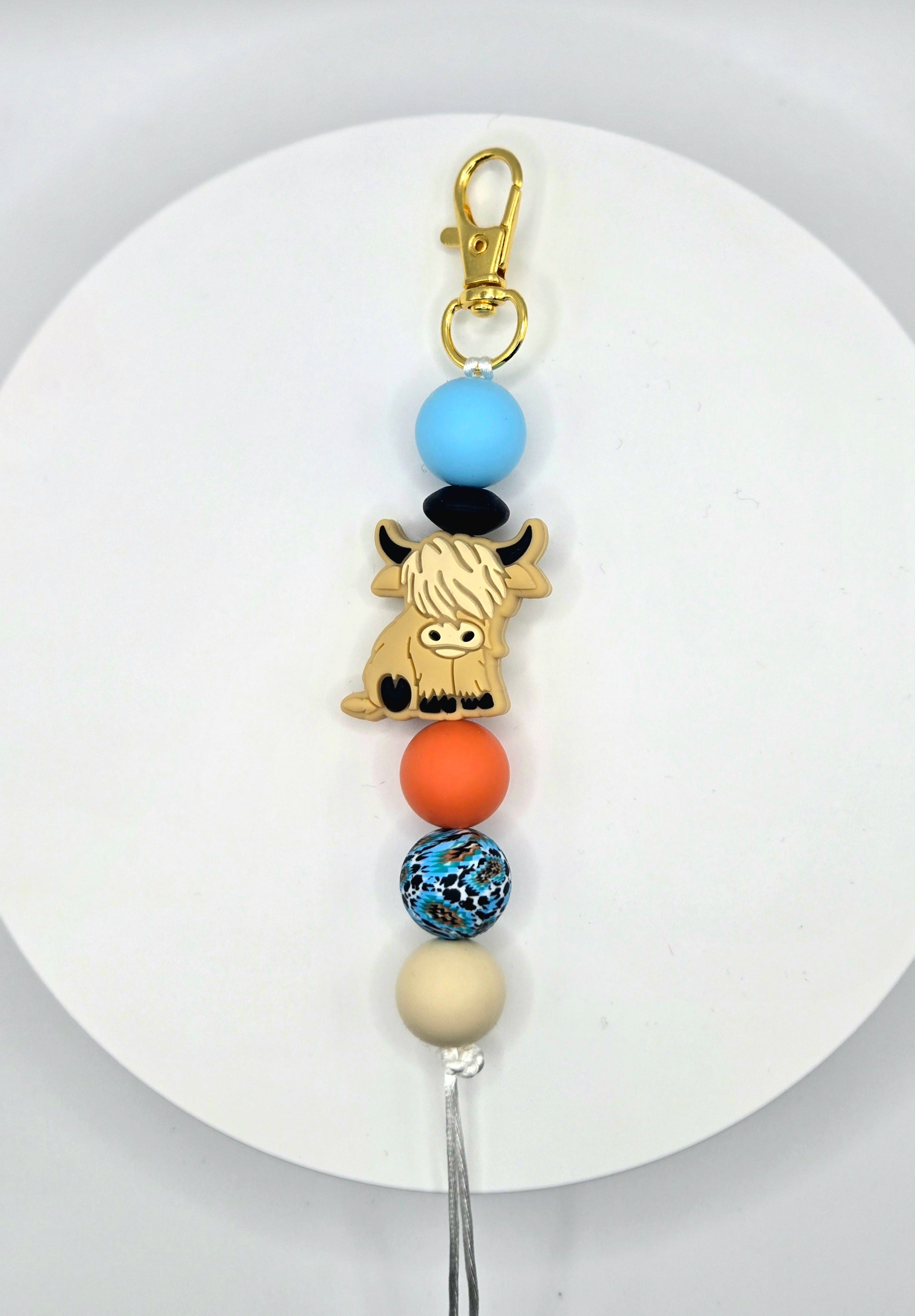 Beaded Animal Keychains